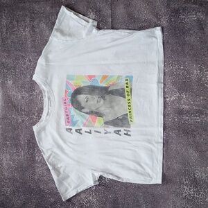 Old Navy White Tee with Colorful Graphic